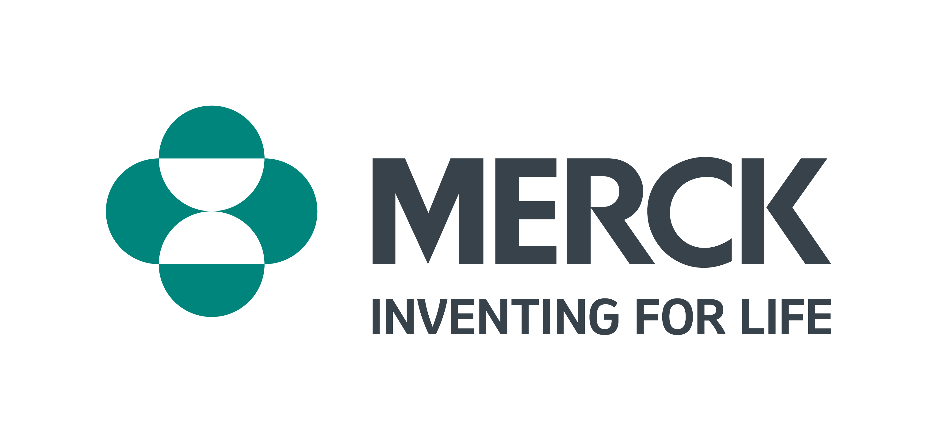 Merck Logo in teal and grey